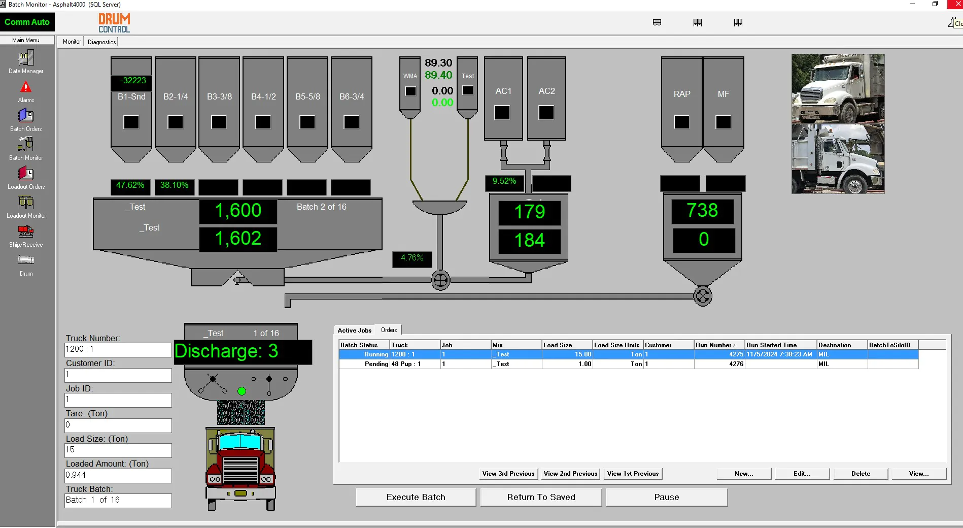 Asphalt Batch Plant Features