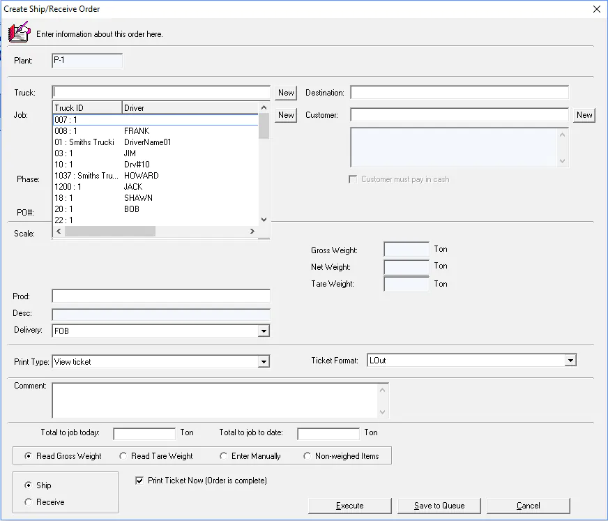 Truck Scale Management Options